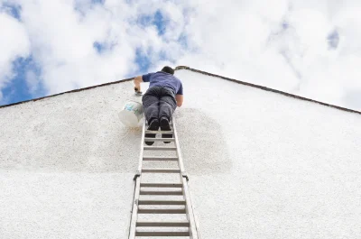 Peinture extérieure à Coëtlogon — façades et ravalement